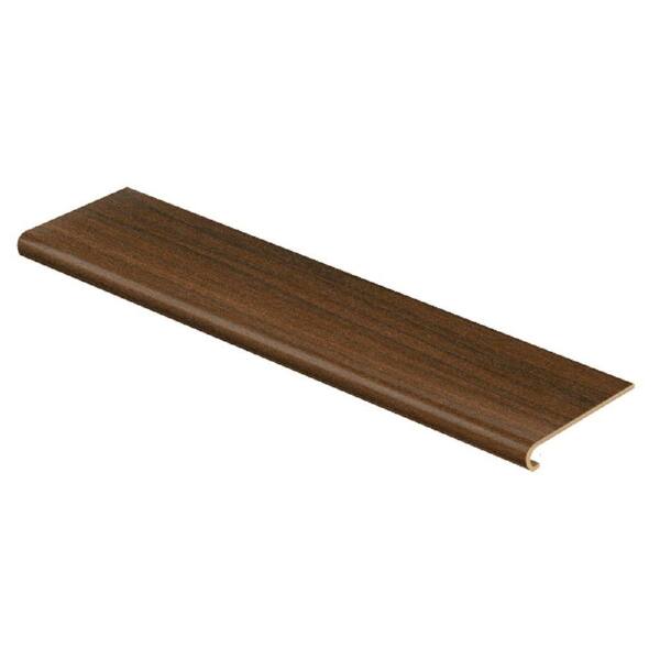 Cap A Tread Maple Chocolate 94 in. Length x 12-1/8 in. Deep x 1-11/16 in. Height Laminate to Cover Stairs 1 in. Thick