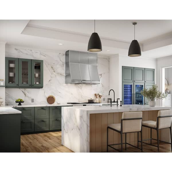 Zephyr Forte 36 in. Convertible Wall Mount Custom Range Hood in