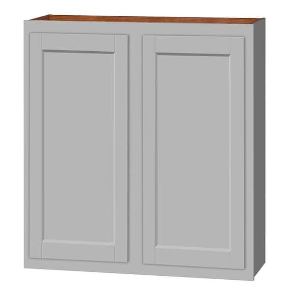 Unbranded 30 in. x 30 in. x 12 in. Gray Assembled Kitchen Wall Cabinet