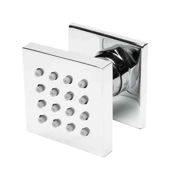 ALFI BRAND 2 in. 1-Spray Body Sprayer in Polished Chrome