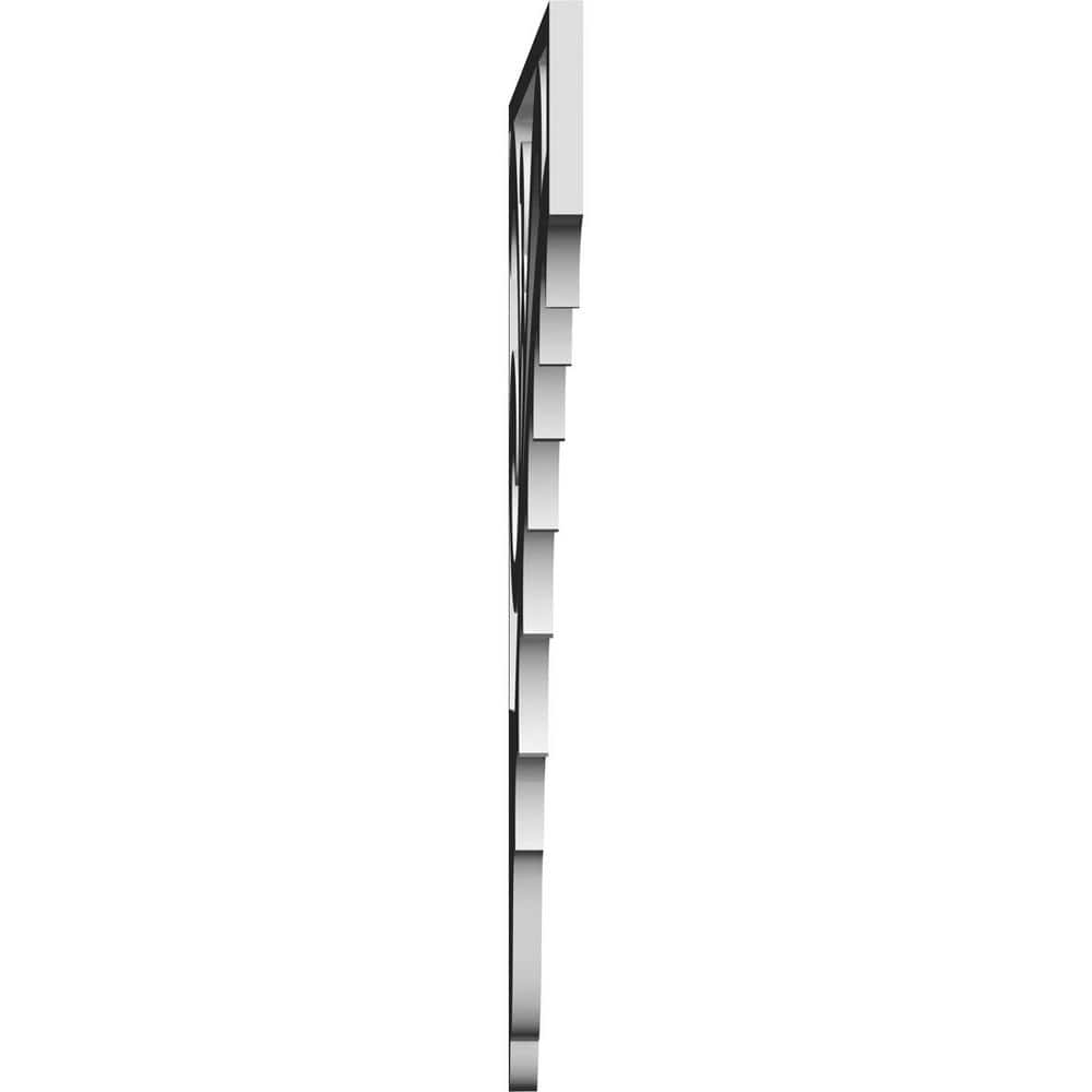 White PVC Decorative Architectural Grade Bracket, 22" x 22"