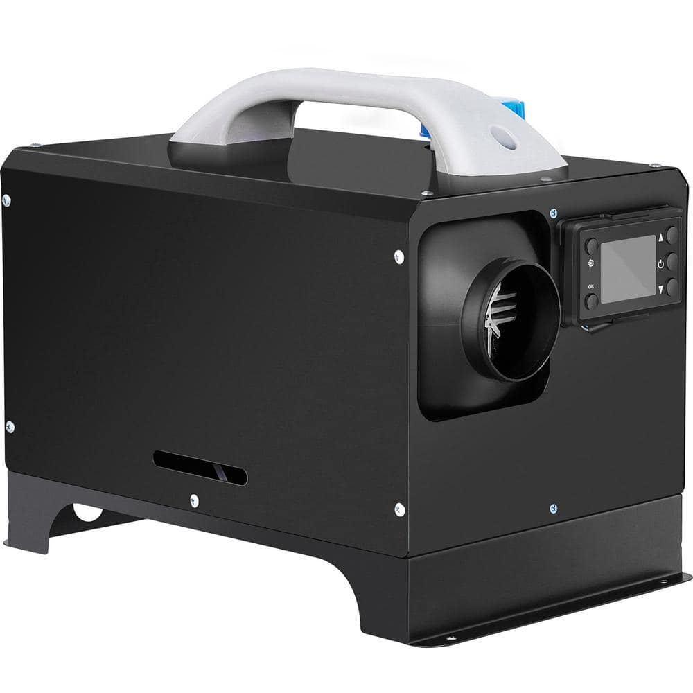Diesel Air Heater, 27200-BTU Black Disel Utility Convention Diesel Portable Cordless Space Heater 2025 Update