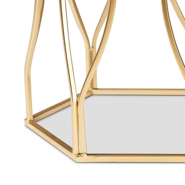 ENDBOSS GOLD 2個 Amazon.com: HOOBRO Narrow End Table, Tempered Glass Side