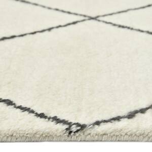 Wallis Bohemian Moroccan Parchment 8 ft. x 10 ft. Hand-Knotted Area Rug