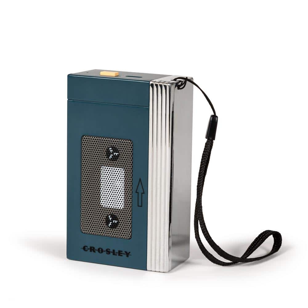 Crosley Mini Cassette Player Portable Bluetooth Speaker in Teal