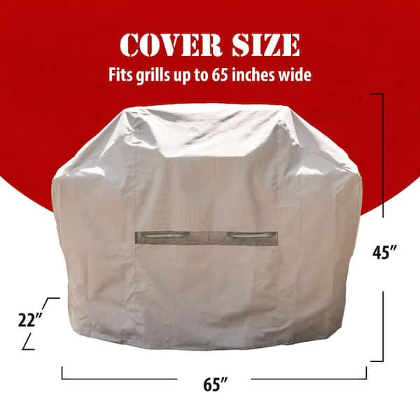 Premium Tan Grill Cover 65 in.