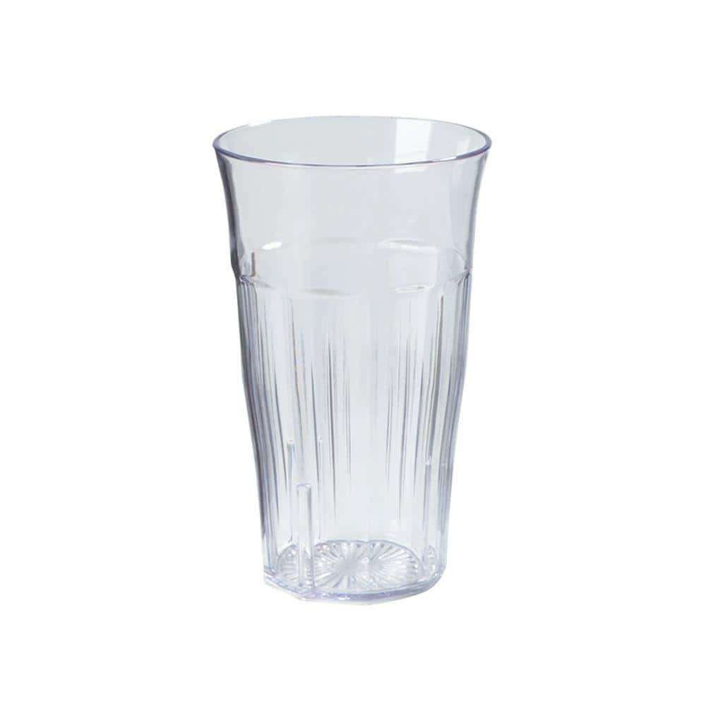 Carlisle 12 oz. SAN Plastic Tumbler in Clear (Case of 24)4365107 The