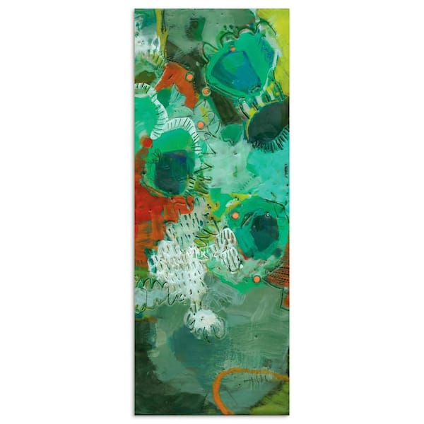 Empire Art Direct "Lolly II" by EAD Art Coop Frameless Free-Floating Tempered Art Glass Wall Art