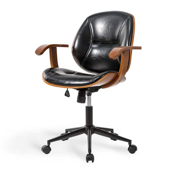 leatherette swivel chair