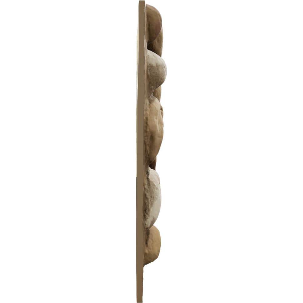 Canyon Dune Faux River Rock Panel, 49"W x 24.75"H