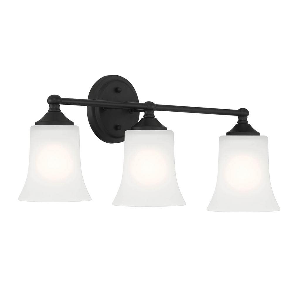 Bronson 23" Matte Black Outdoor Dimmable Vanity Wall Light
