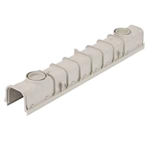Pro Series 5 in. x 40 in. Channel Drain and Grate Kit with End Outlet