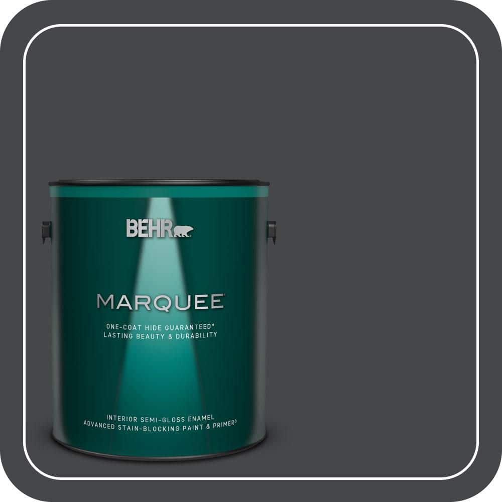 1 gal. #PPU26-23A Dark Secret Semi-Gloss Enamel Interior Paint & Primer price history on PriceWatchPro