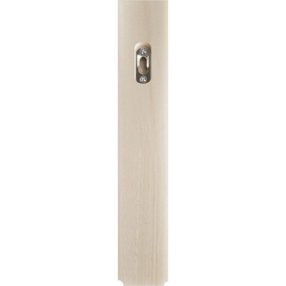 10" Unfinished Rubberwood Decorative Corbel Bracket