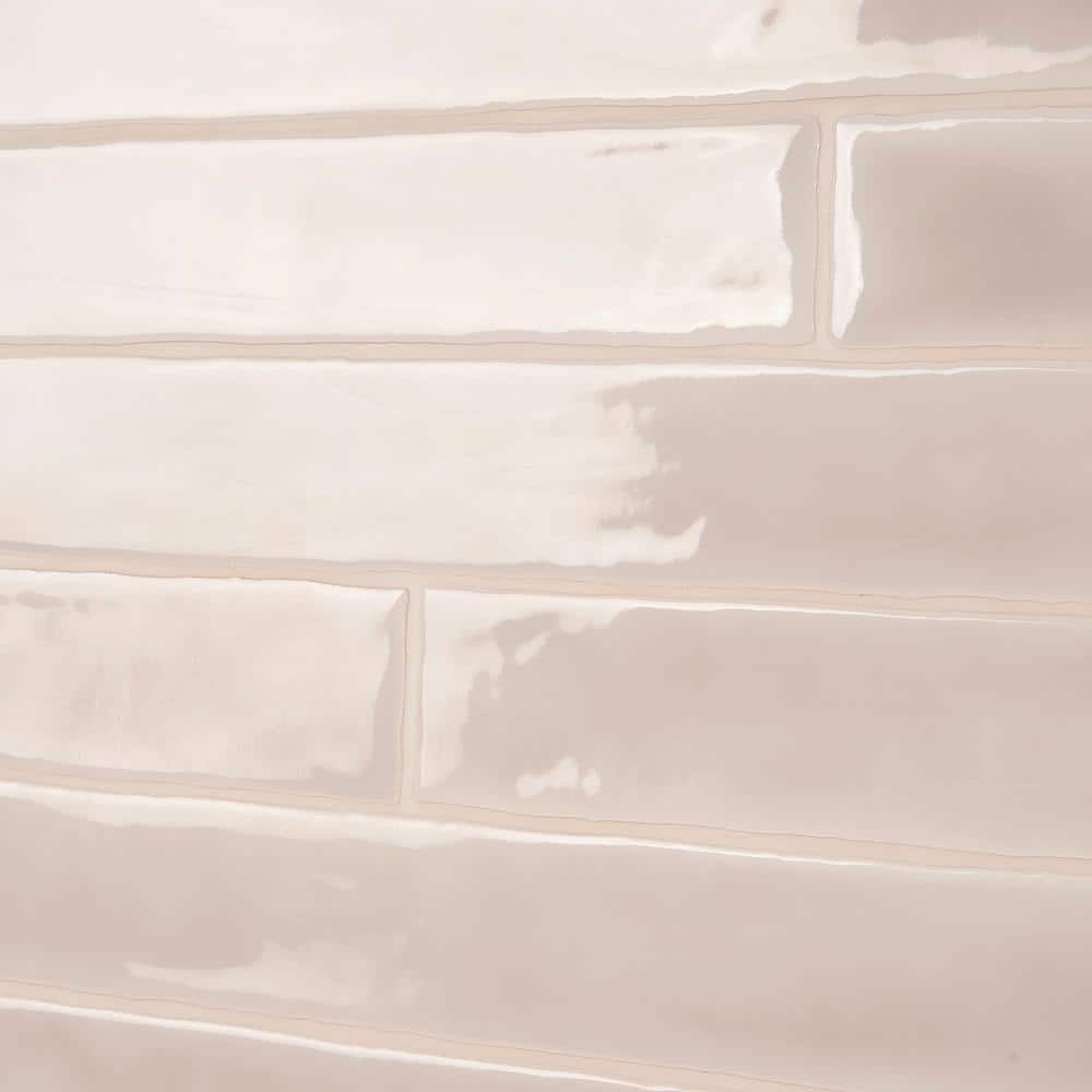 Capetown Beige 2" x 20" Polished Ceramic Subway Wall Tile