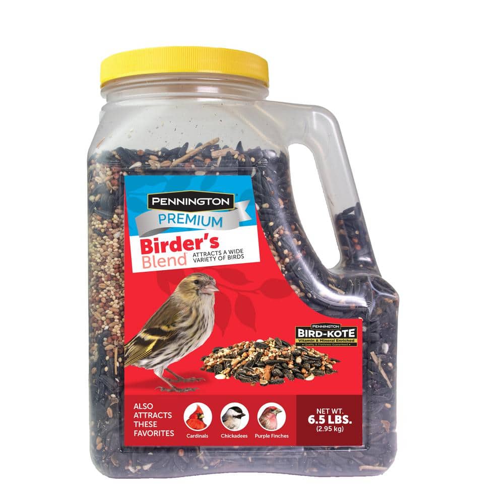 Pennington Premium Birder's Blend 6.5 lbs. Bird Seed Food Jug 100551204 The Home Depot