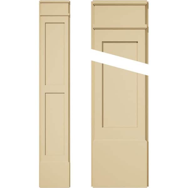 Ekena Millwork 2 in. D x 12 in. W x 72 in. L Primed Polyurethane Pilaster (1- Pack)