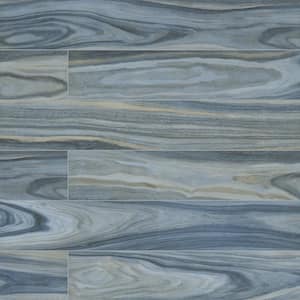 Dellano Exotic Blue 8 in. x 48 in. Polished Porcelain Floor and Wall Tile (10.68 sq. ft./Case)