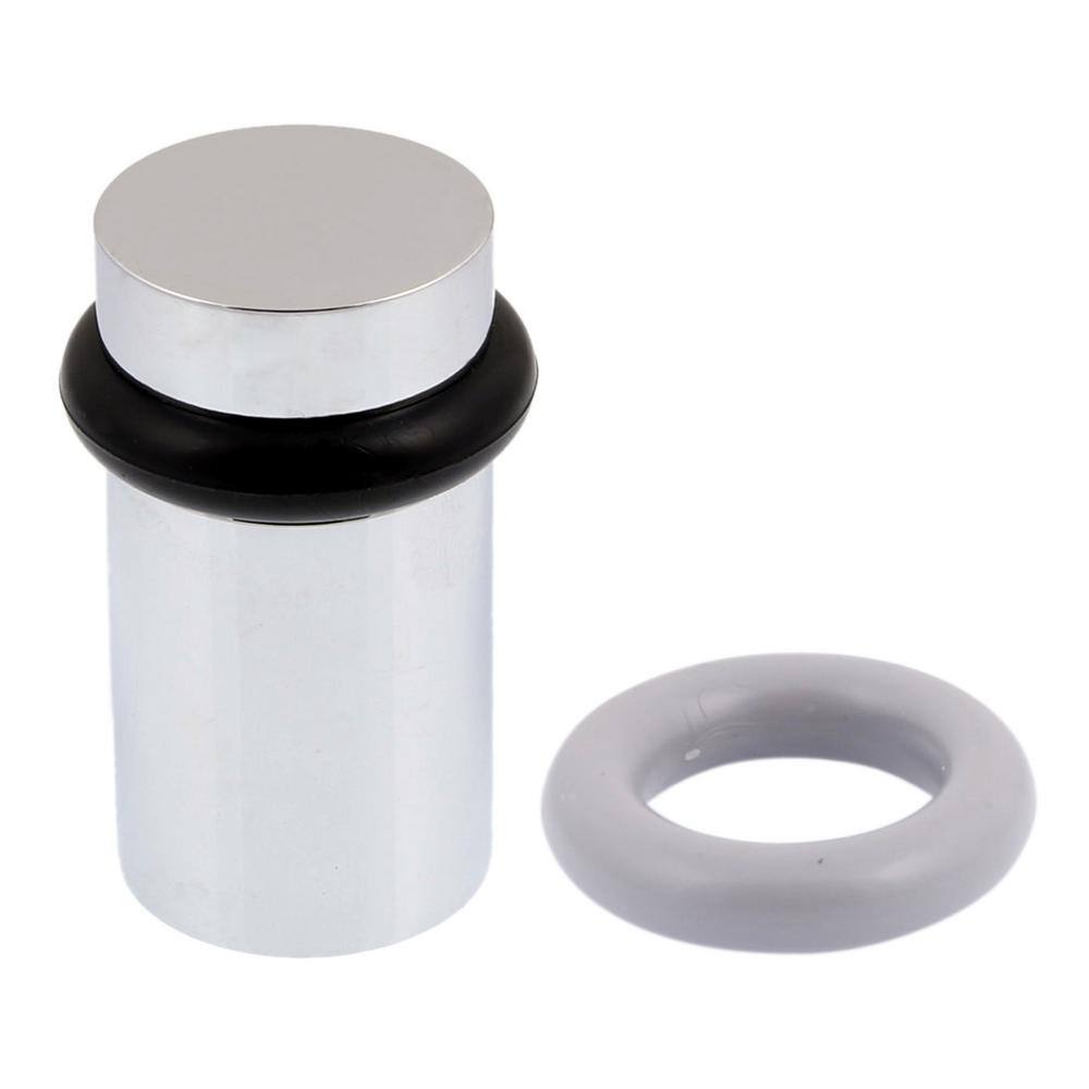 Polished Chrome Solid Brass High Clearance Flat Top Floor Door Stop price history on PriceWatchPro