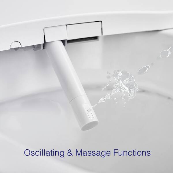 WOODBRIDGE Venezia Intelligent Elongated Smart Bidet Toilet with Auto Features