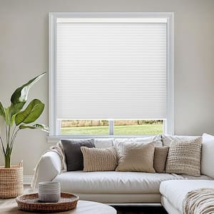 Cut-to-Size Morning Mist Cordless Light Filtering Privacy Cellular Shades 28.5 x 48 in. L