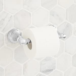Beasley Wall Mounted Toilet Paper Holder in Chrome