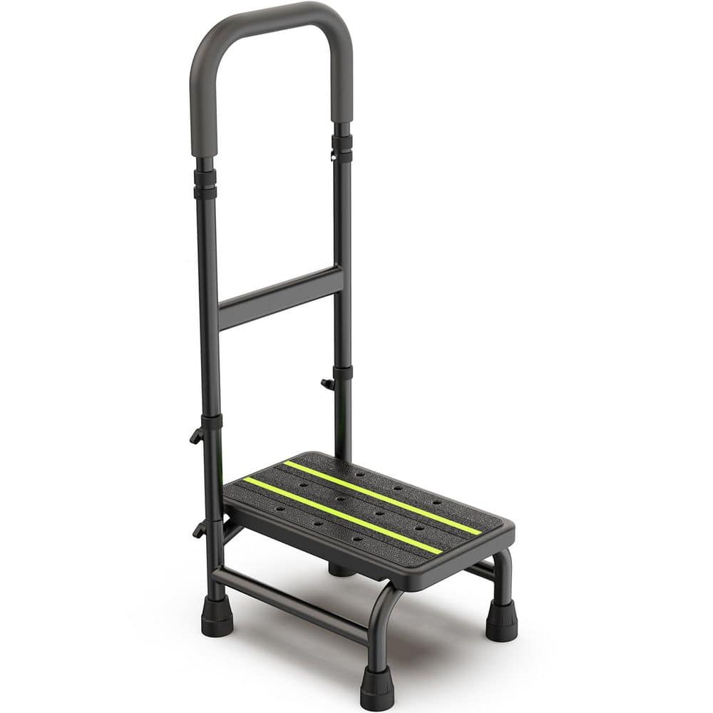 Non Skid Platform and Adjustable Handrail, Medical Stepping Stool for High Bed Mobility and Daily Living Aids price history on PriceWatchPro
