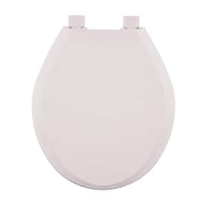 White Oval Plastic Slow Close Seat 16GS-38508