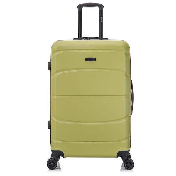 DUKAP Sense Lightweight Hardside Spinner Luggage 28" Green