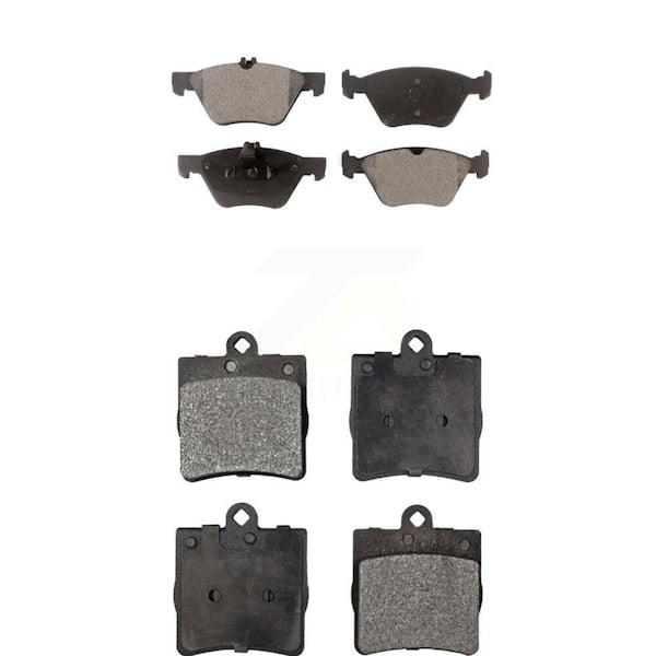 TEC Front Rear Ceramic Brake Pads Kit For Chrysler Crossfire Mercedes-Benz SLK320 KTC-100430