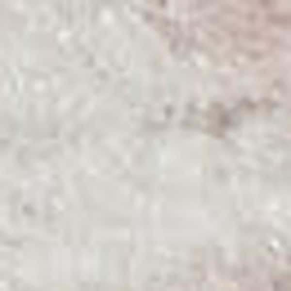 7' X 10' Ivory Blue and Gray Floral Medallion Distressed Non Skid Area Rug