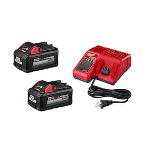 M18 18-Volt Lithium-Ion High Output Starter Kit with Two 6.0 Ah Battery and Charger