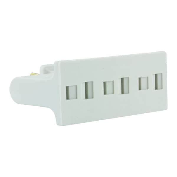 Hug A Plug Wall Hugger Electrical Plugs GE 3 Outlet Wall Hugger Polarized Swivel