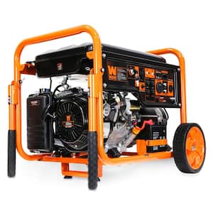 9500W 420 cc Transfer-Switch and RV-Ready 120V/240V Portable Gas-Powered Generator, Remote Electric Start and CO Sensor