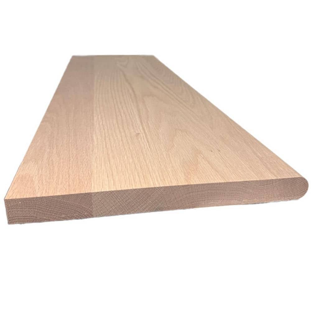 1-1/16 in. T x 11.5 in. W x 42 in. L Unfinished Red Oak Stair Tread Hardwood Trim price history on PriceWatchPro