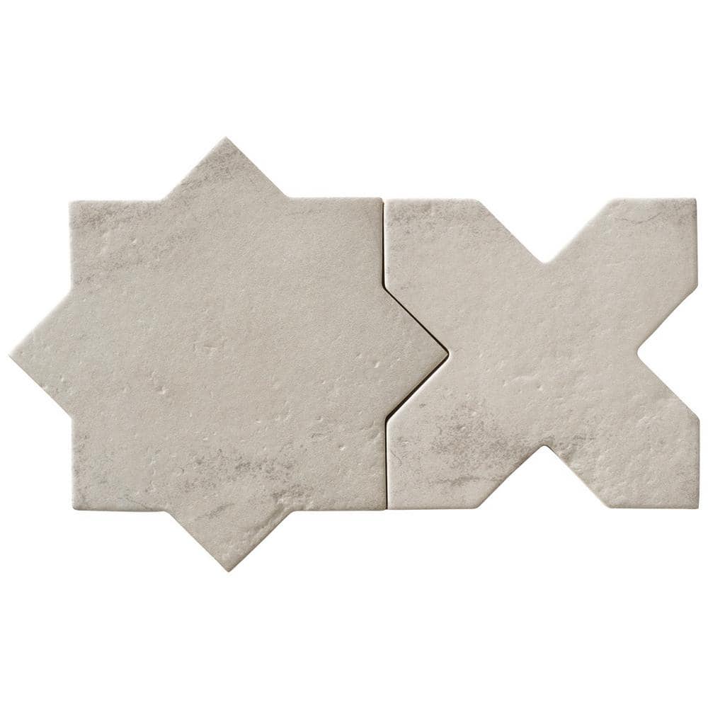 Reviews For Ivy Hill Tile Tripoli Star Crossed Dove Gray 6 1 In X 0 35 In Matte Terracotta