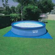 15 ft. x 42 in. Round Inflatable Swimming Pool with Ladder, Cover, Pump, Vacuum and Pole
