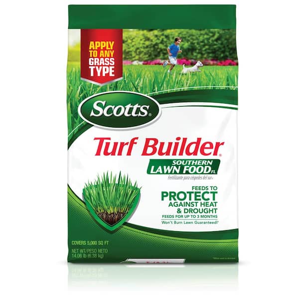 Scotts Turf Builder 14.06 lbs. 5,000 sq. ft. Southern Lawn FoodFL, Fertilizer for Any Grass Type