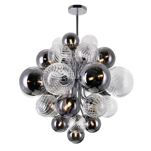 Pallocino 15 Light Chandelier With Chrome Finish