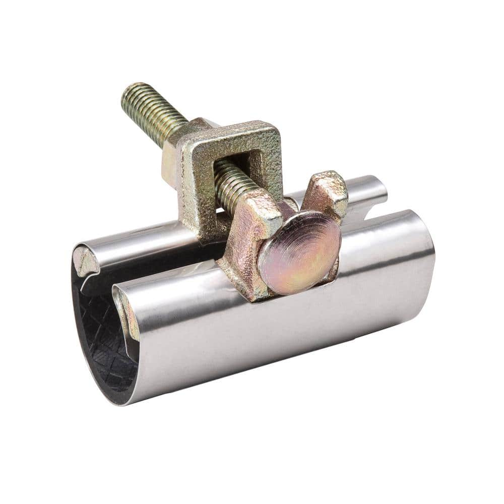 Southland 3/4 in. Stainless Steel Repair Clamp 160604HP The Home Depot