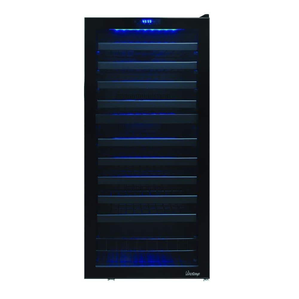 VinoTemp 110-Bottle Dual Zone Wine Cooler