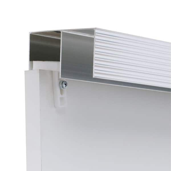 PT96 - S/steel plain top plate-warmer cupboard with sliding doors