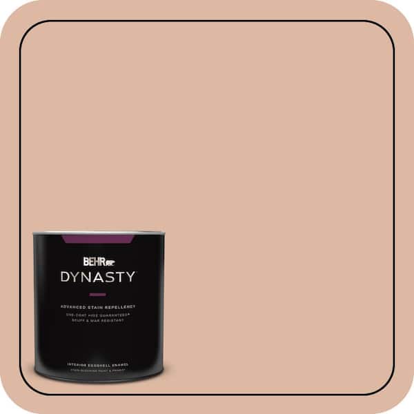 BEHR DYNASTY 1 qt. #ECC-60-1 Coral Bay Eggshell Enamel Interior Stain-Blocking Paint and Primer