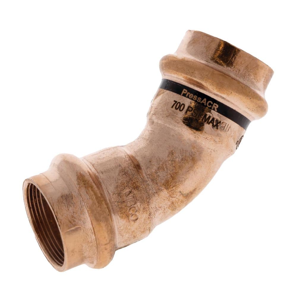 5/16 in. O.D. x 5/16 in. O.D. Copper Press x Press 45-Degree Elbow Fitting price history on PriceWatchPro