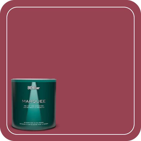 BEHR MARQUEE 1 qt. Home Decorators Collection #HDC-CL-04 French Rose Semi-Gloss Enamel Interior Paint & Primer
