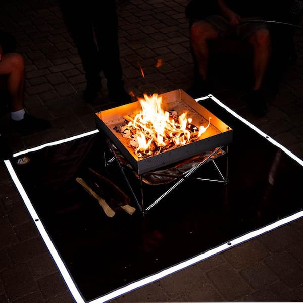 Fireside Outdoor 60 In X 67 In Ground Ember Mat Cdem72 The Home Depot