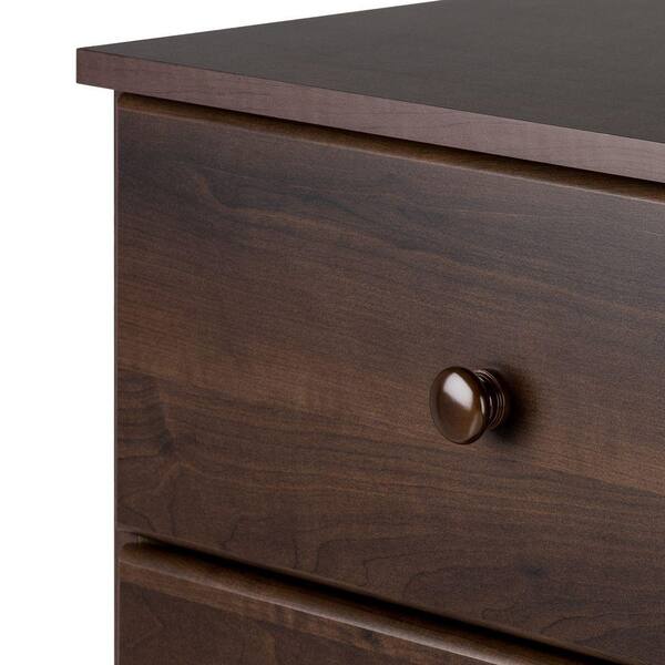 4 drawer store dresser espresso