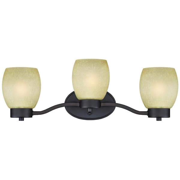 Westinghouse Karah 3-Light Oil Rubbed Bronze Wall Fixture