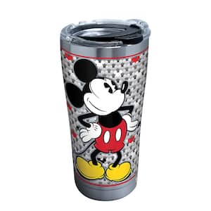 Disney Silver Mickey 20 oz. Stainless Steel Tumbler with Lid