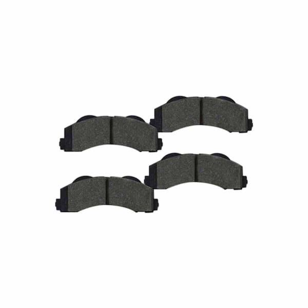 Bendix Premium Copper Free Semi-Metallic BPR Disc Brake Pad - Front